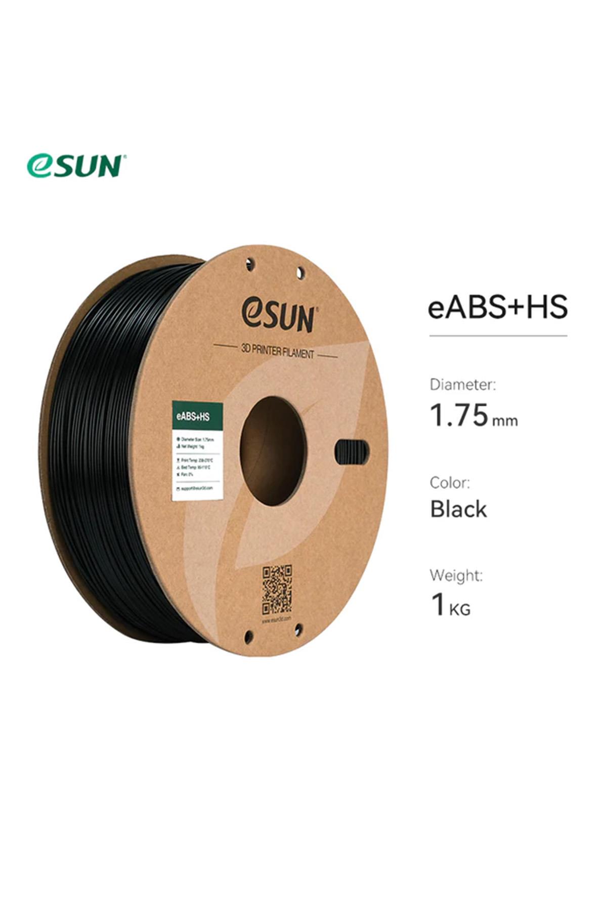 Esun ABS+ HS Filament Black