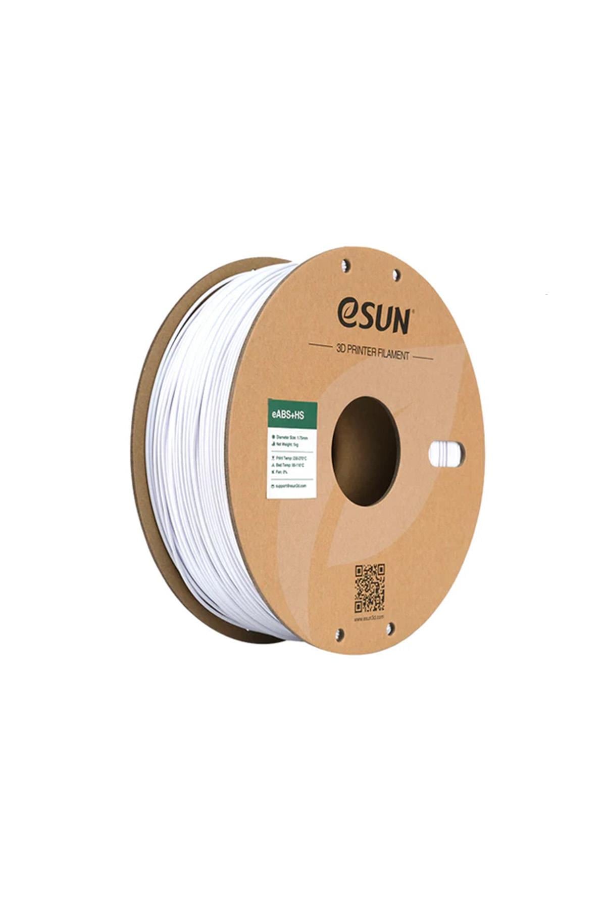 Esun ABS+ HS Filament Cold White