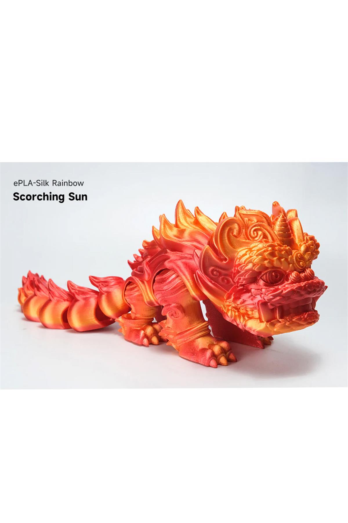 Esun eSilk-PLA Filament Rainbow Scorching Sun