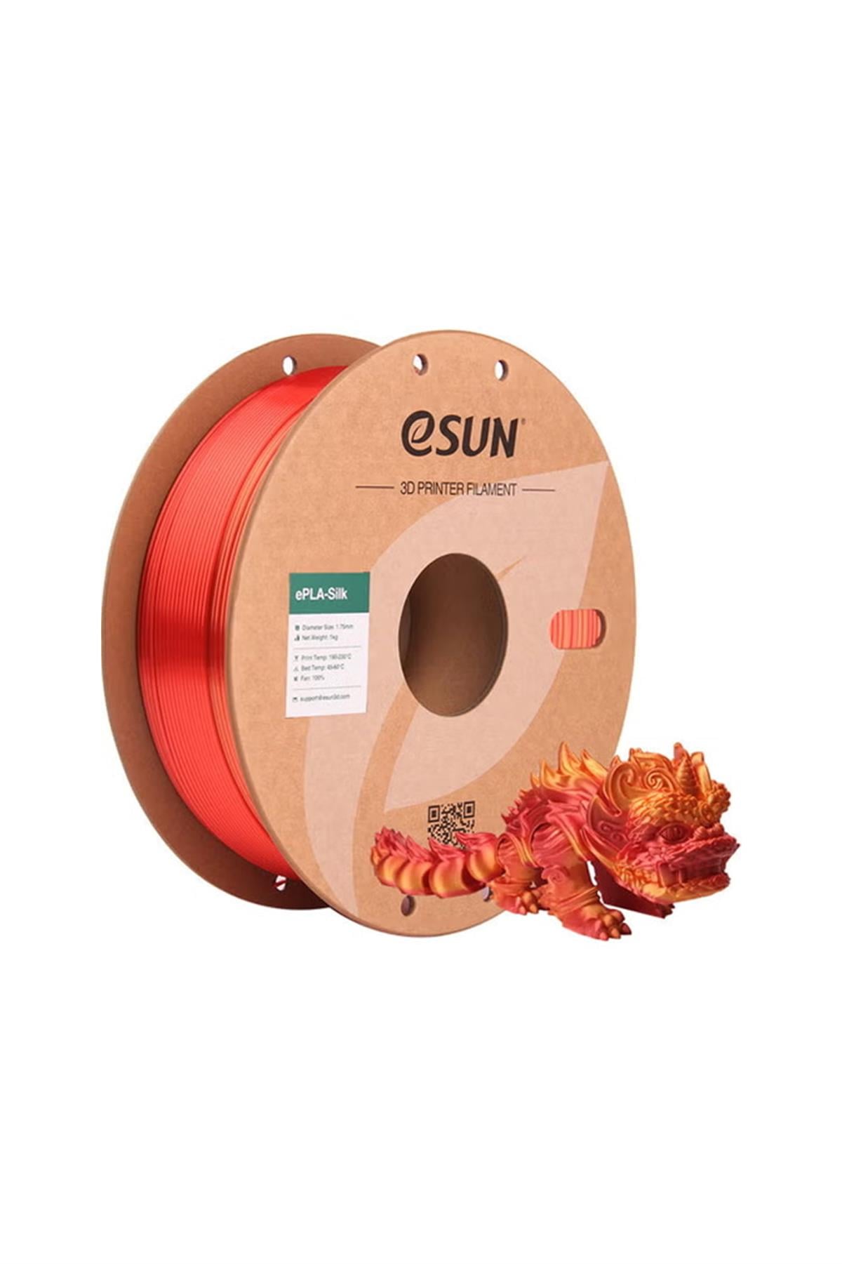 Esun eSilk-PLA Filament Rainbow Scorching Sun