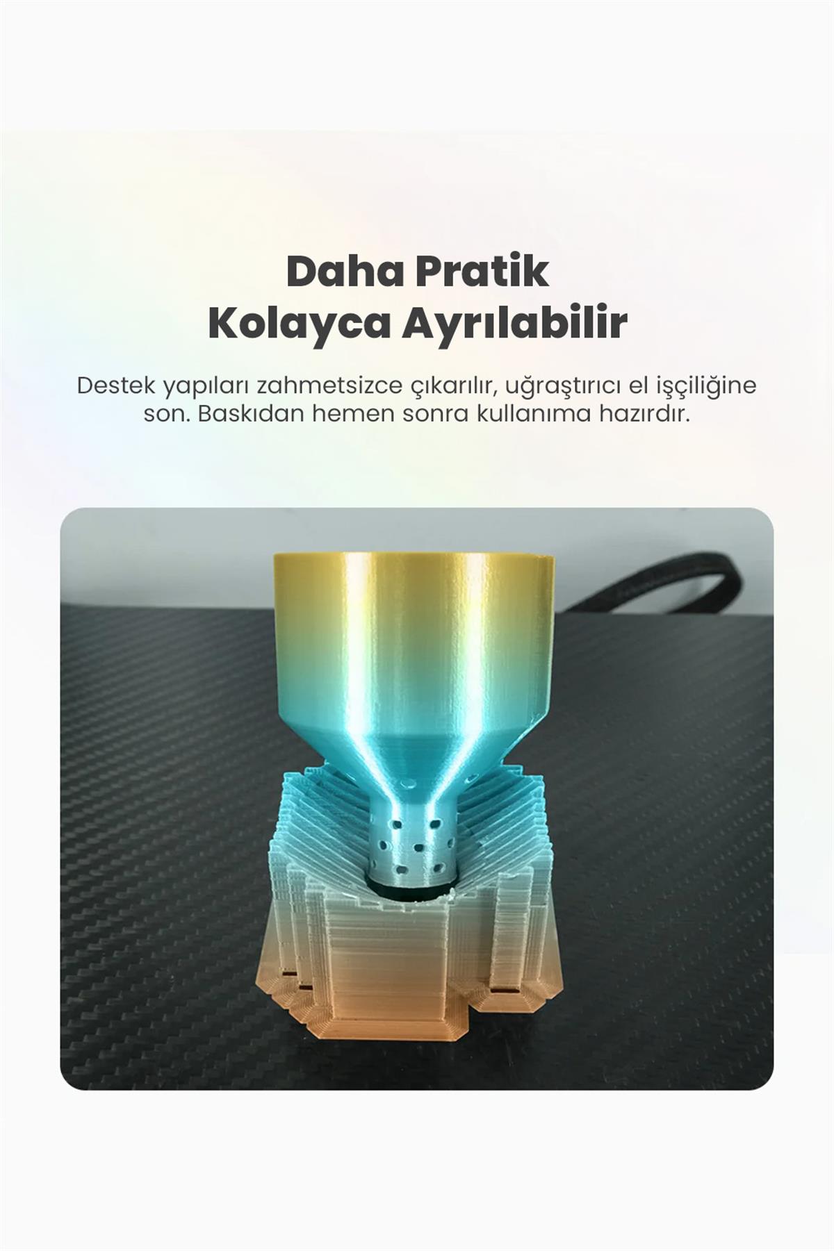 Esun PLA-Silk Filament Rainbow Huaguo Mountain