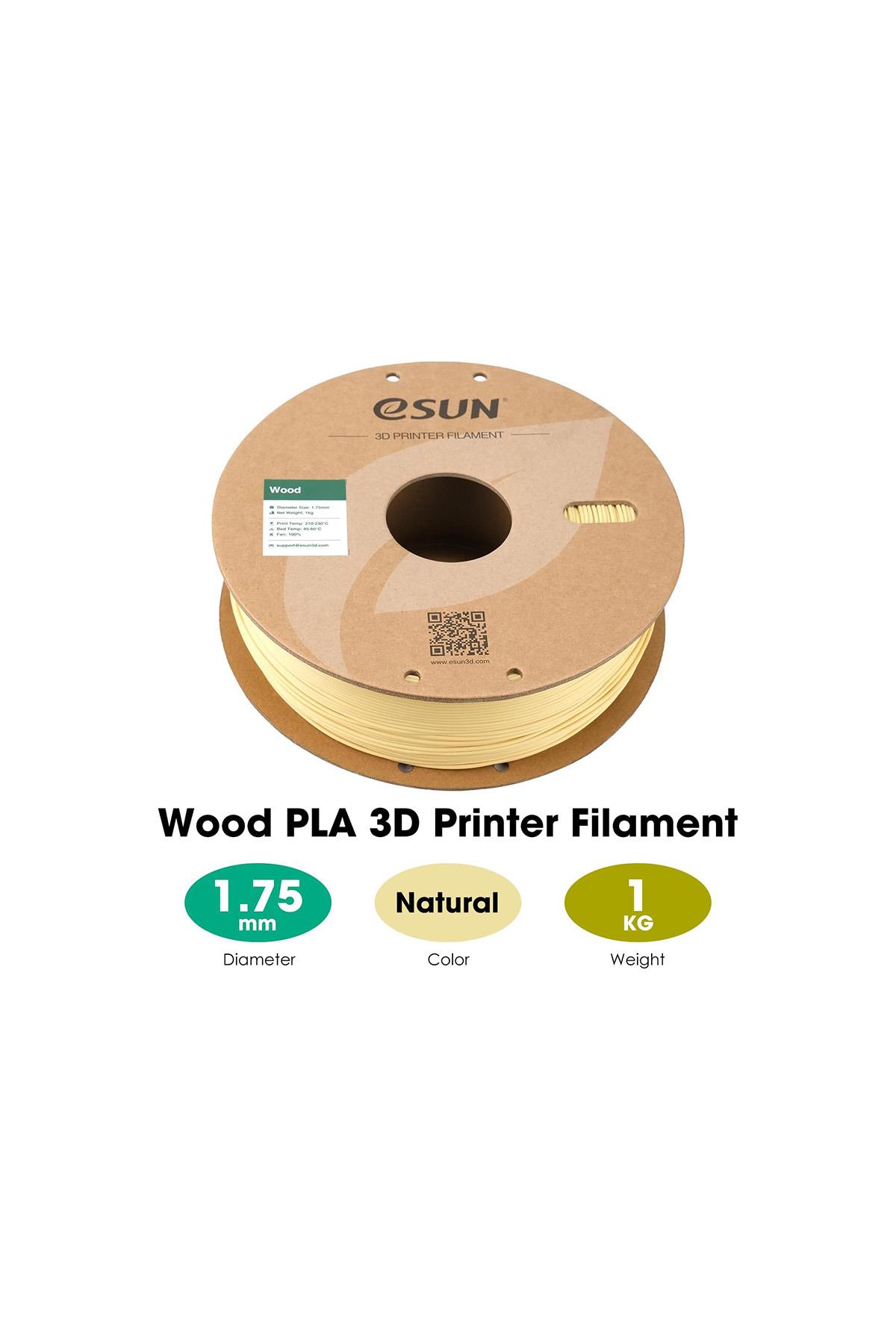 Esun Wood Filament Natural