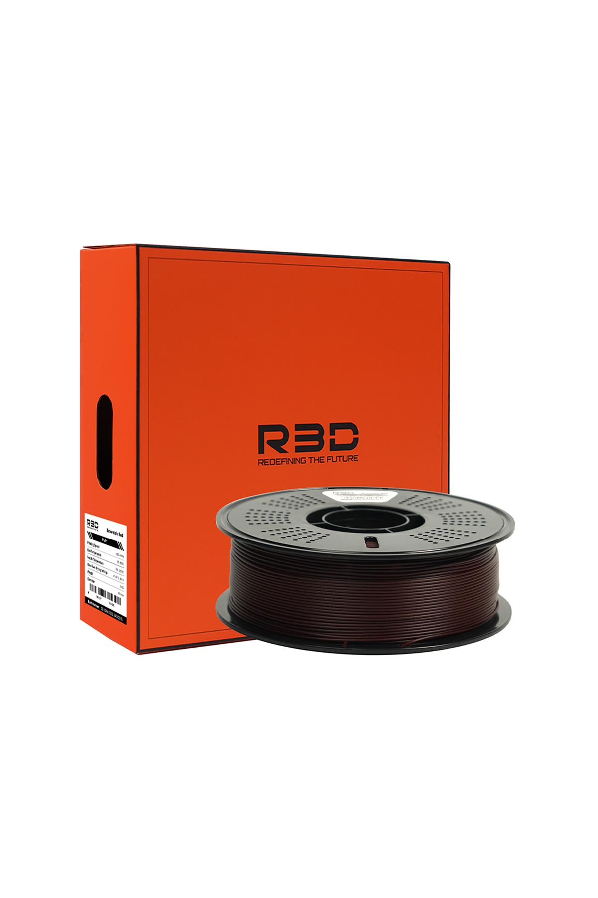 R3D PLA+ Filament Brownish Red