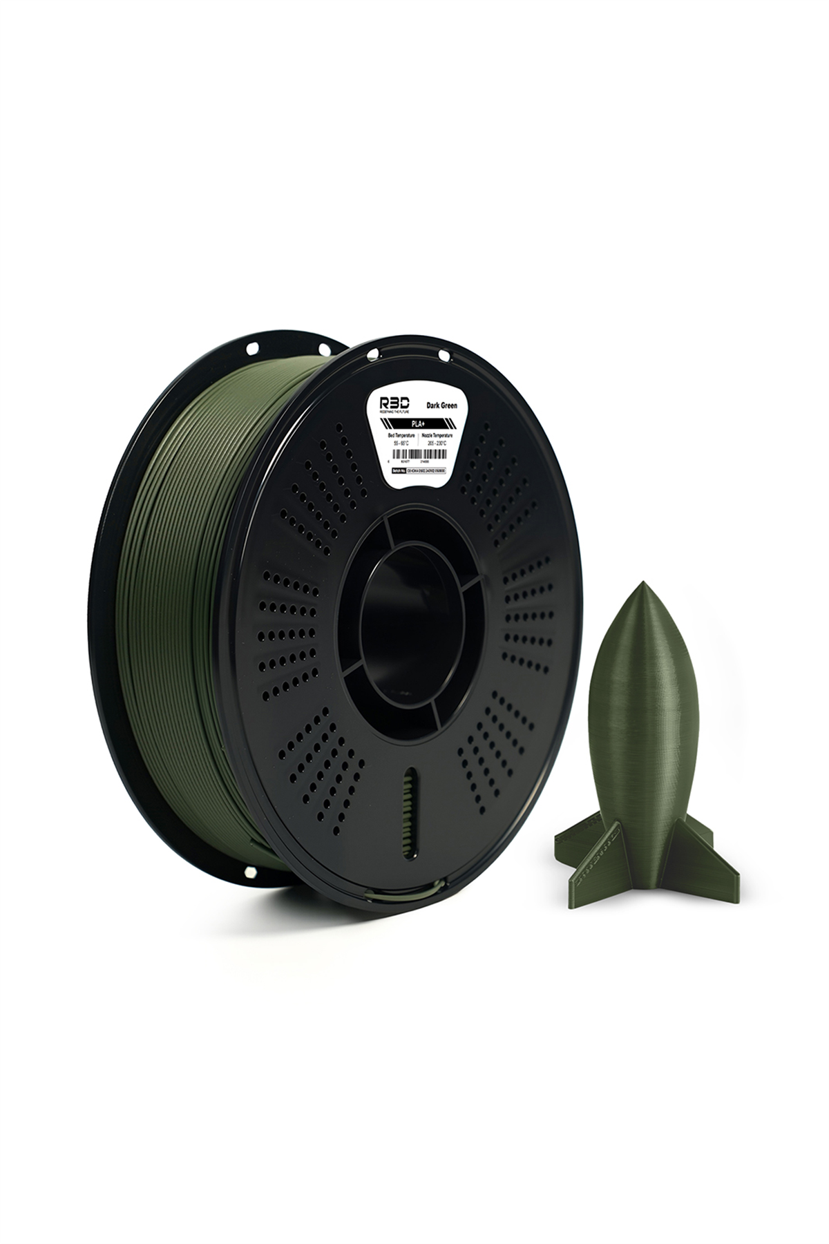 R3D PLA+ Filament Dark Green