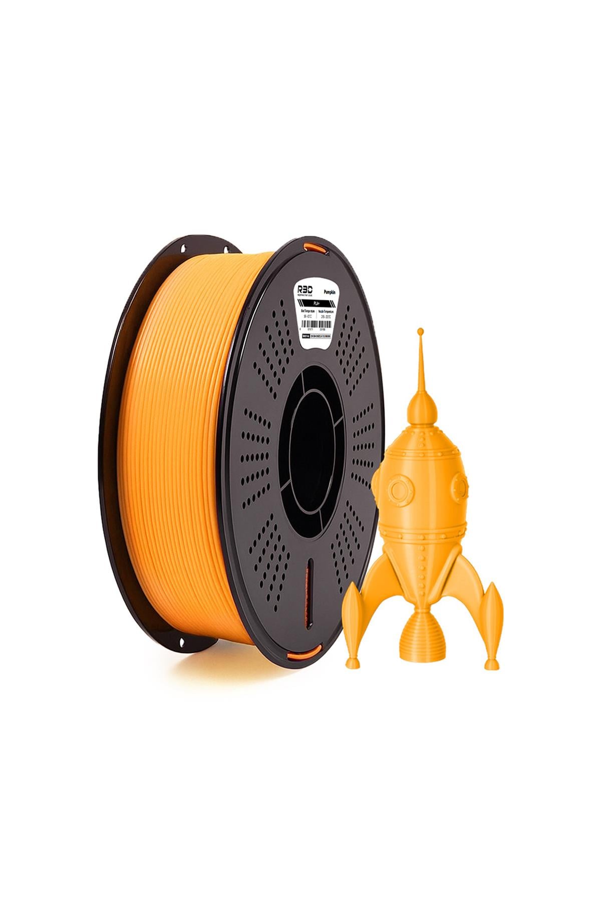 R3D PLA+ Filament Pumpkin