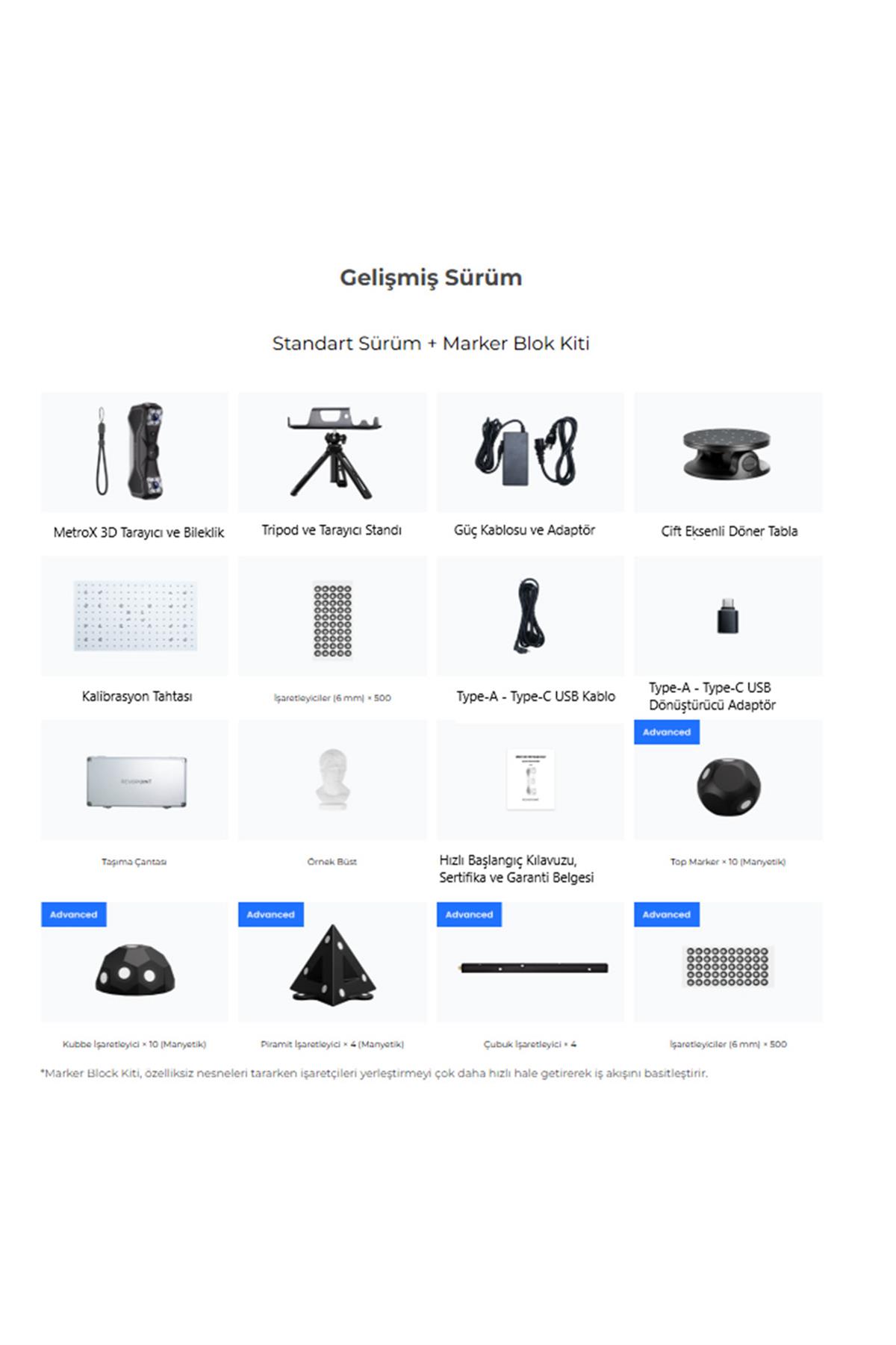 Revopoint MetroX Advanced Edition