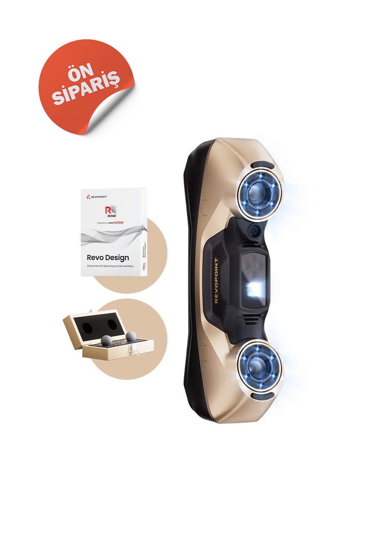 Revopoint MetroY Ultra CMM Edition 3D Tarayıcı (Ön Sipariş)