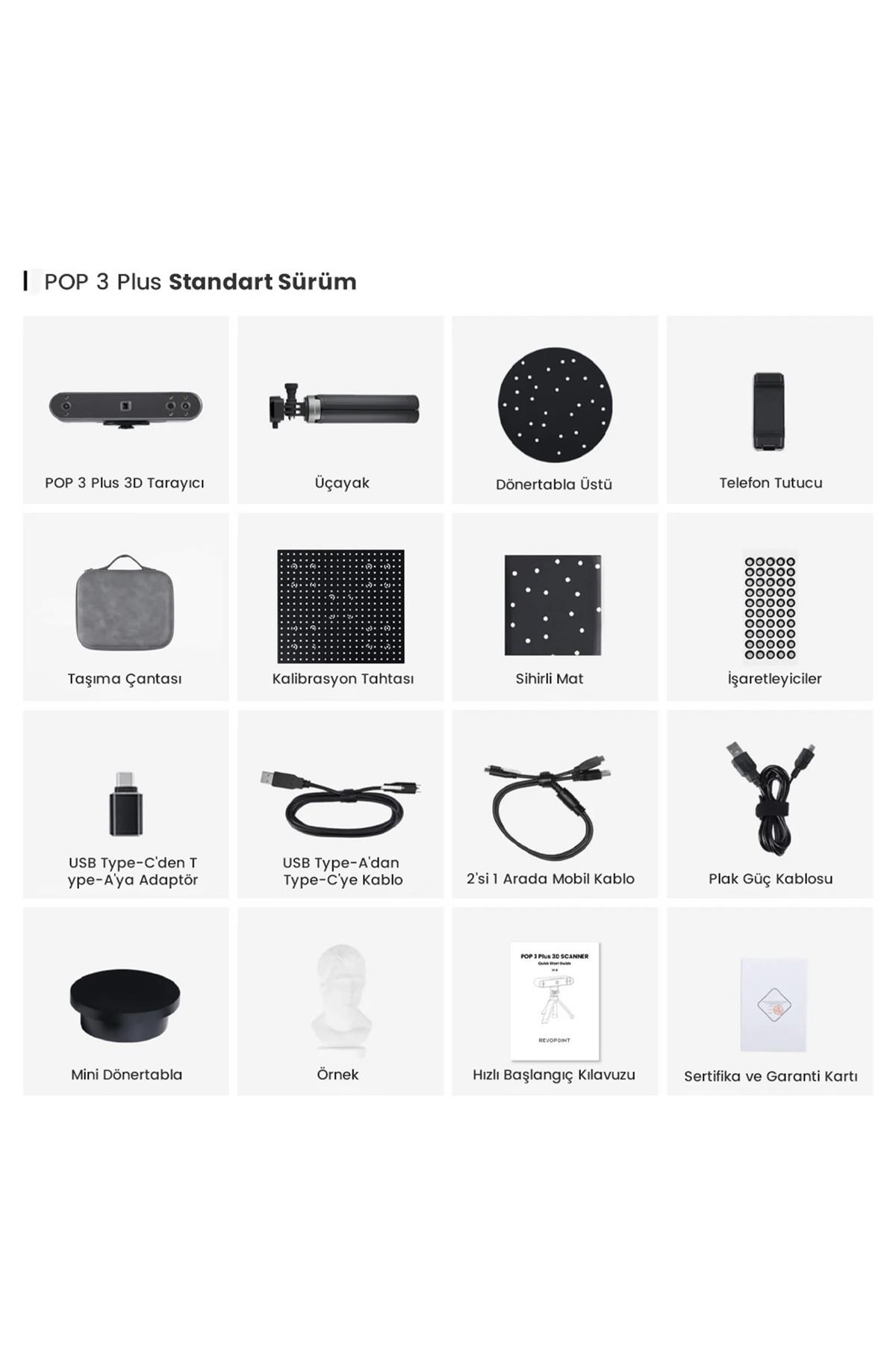 Revopoint POP 3 Plus Standart Edition 3D Scanner