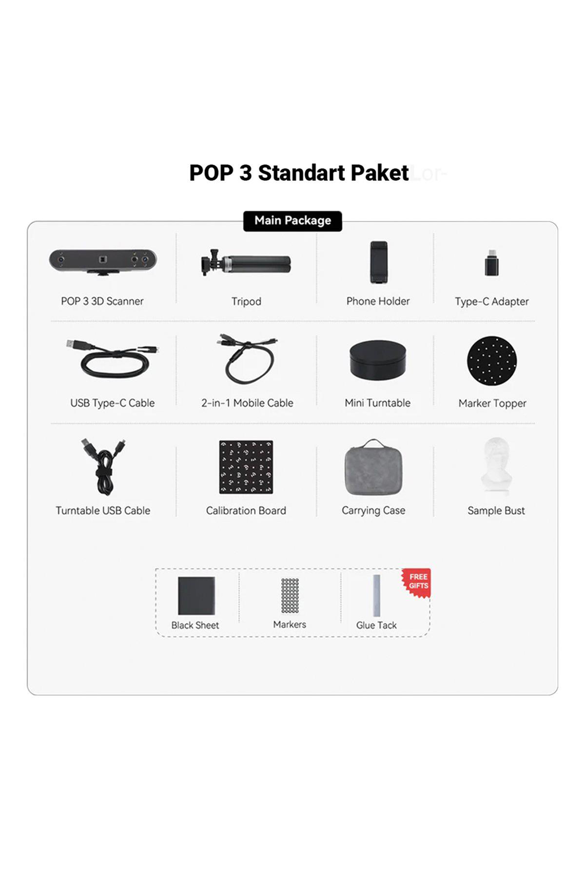 Revopoint POP 3 Standard Edition 3D Scanner