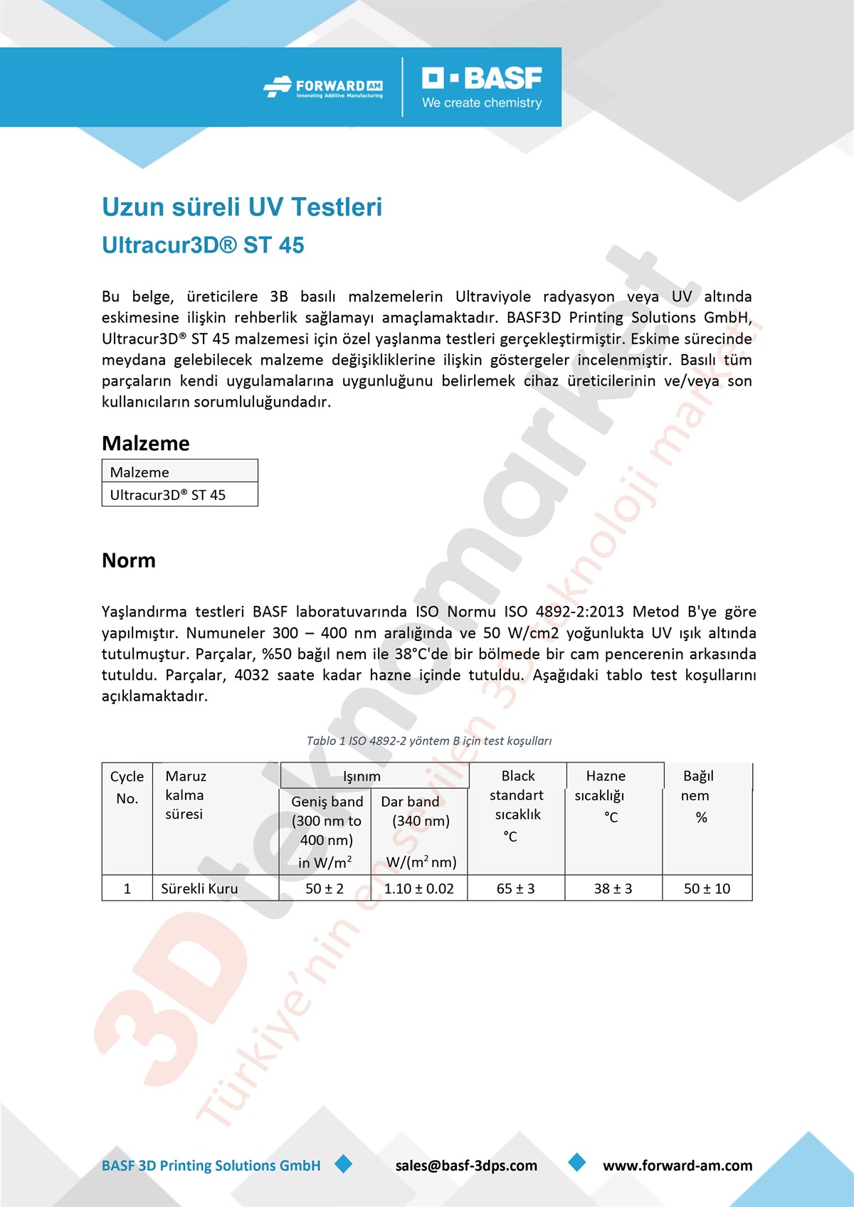 Ultracur3D® ST 45 1L 