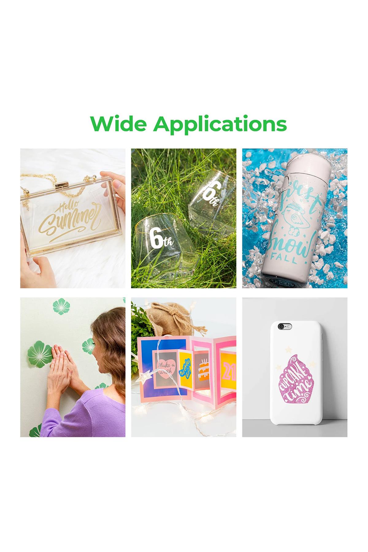 xTool Self-adhesive Vinyl Kit 80pcs