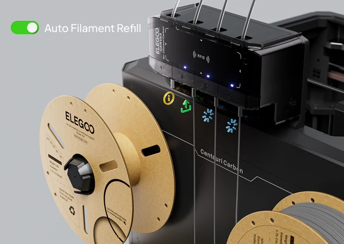 ELEGOO CANVAS otomatik filament devamı