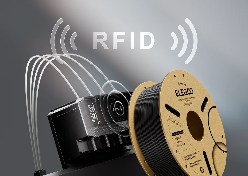 ELEGOO CANVAS RFID filament algılama özelliği
