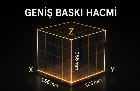 Flashforge Creator 5 geniş baskı hacmi