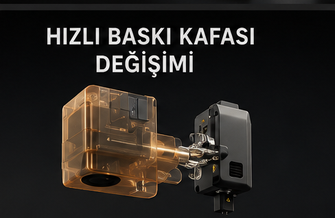 Flashforge Creator 5 hızlı baskı kafası değişimi