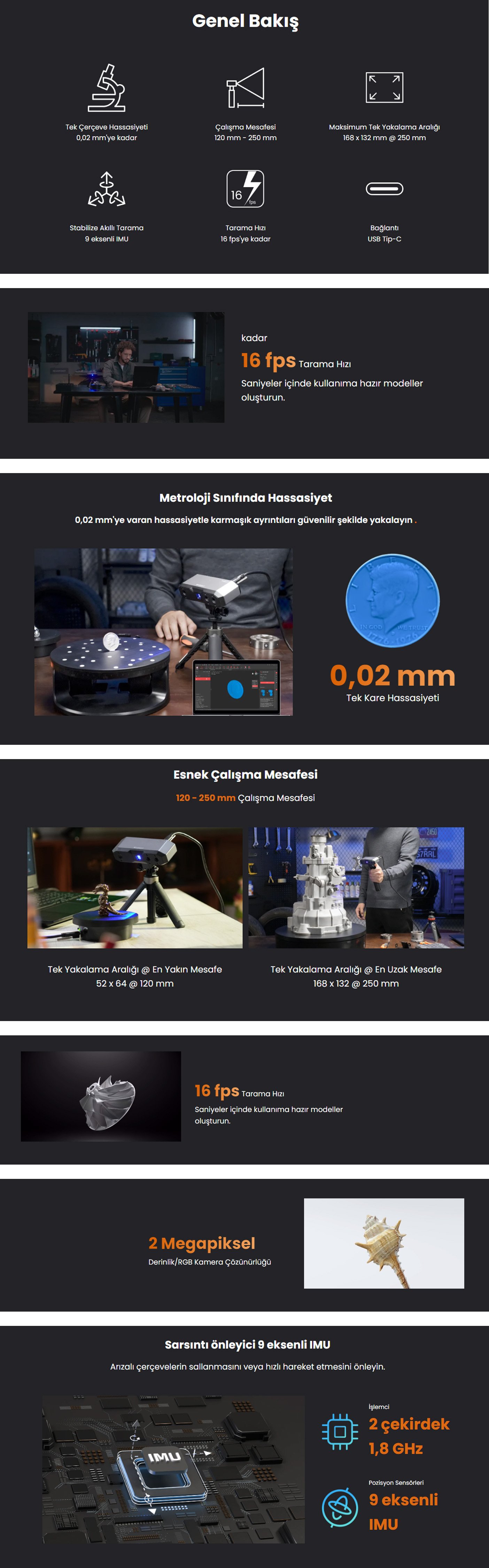 Revopoint 3D Scanner MINI 2 Standard