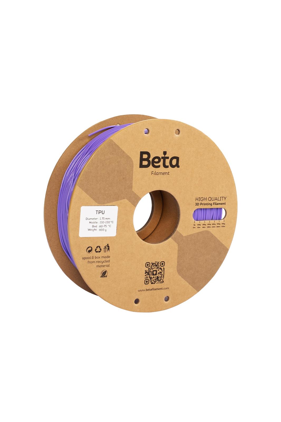Beta Filament TPU 1.75mm 1kg Purple