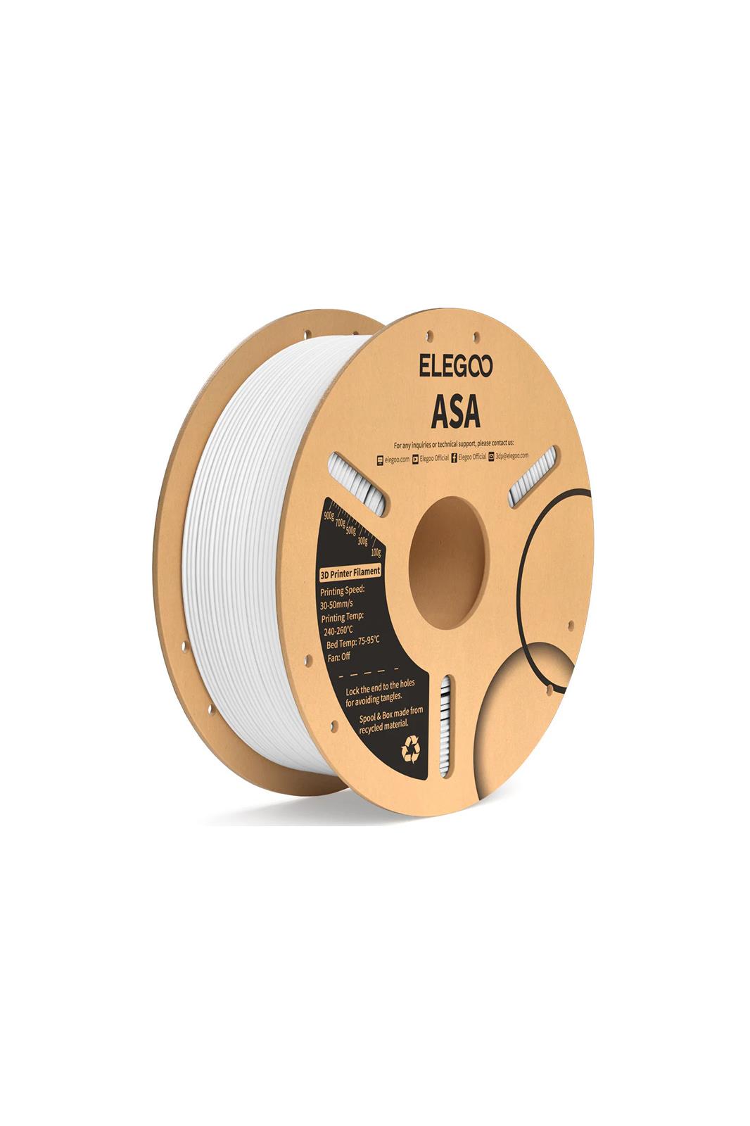 Elegoo ASA 1.75mm 1kg White