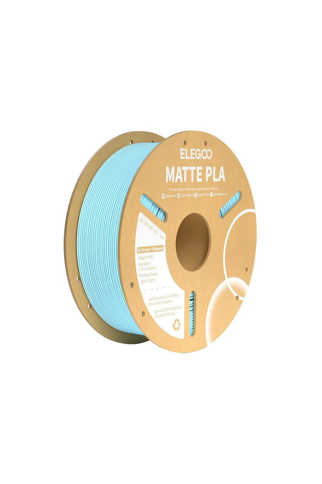 Elegoo Matte PLA 1.75mm 1kg Blue
