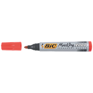 BİC 2000 Koli Kalemi Kırmızı