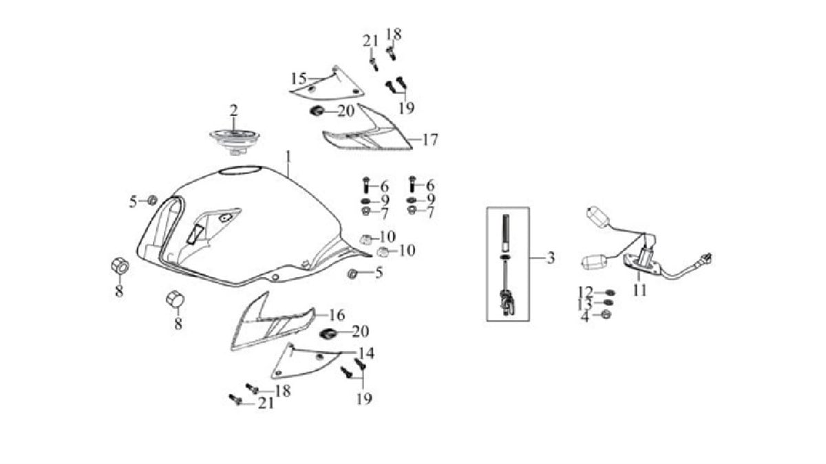 BENZİN ŞAMANDIRASI ( CR1 )
