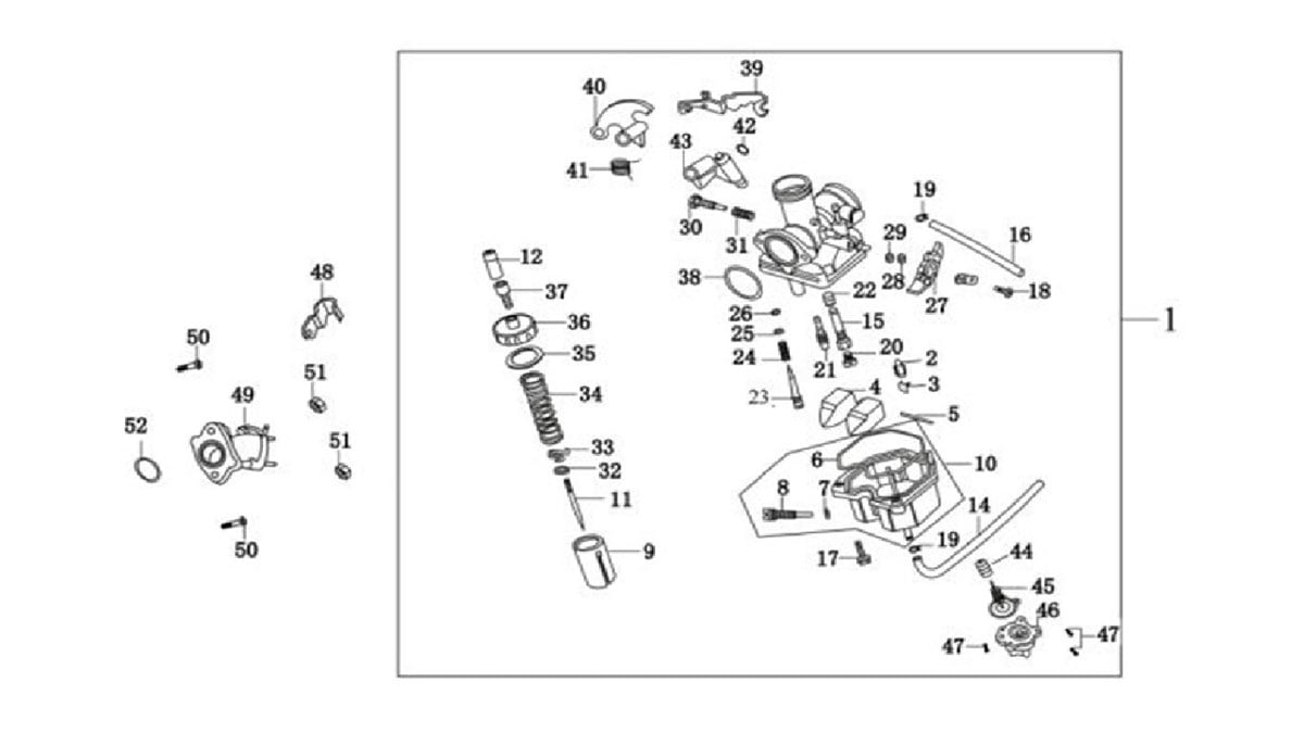 KARBÜRATÖR ( CR1-S )