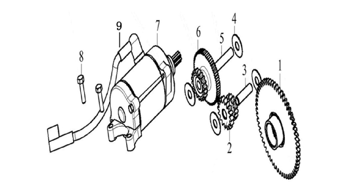 MARŞ MOTORU ( CR1 )