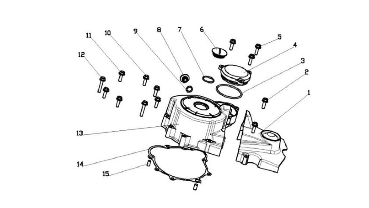 MARŞ MOTORU KAPAĞI ( CR1 )