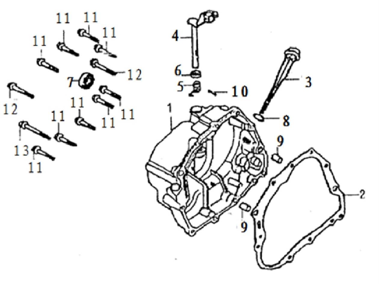 MOTOR KAPAĞI SAĞ KEÇE (16x28x7) (TK03)