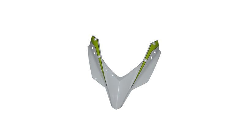 ÖN FAR PANELİ ÜST PLASTİĞİ BEYAZ - YEŞİL (R250)