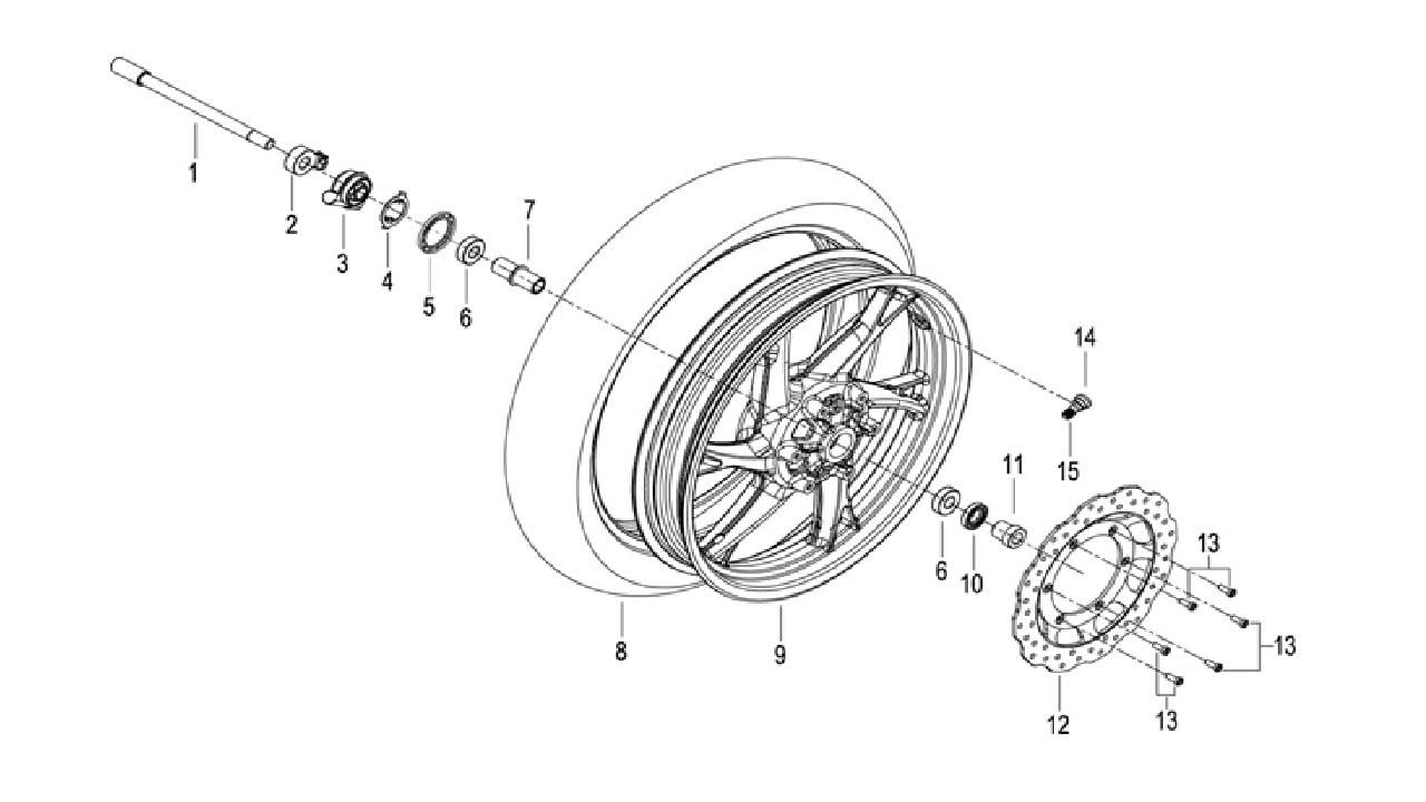 ÖN TEKER MİLİ (125-S)