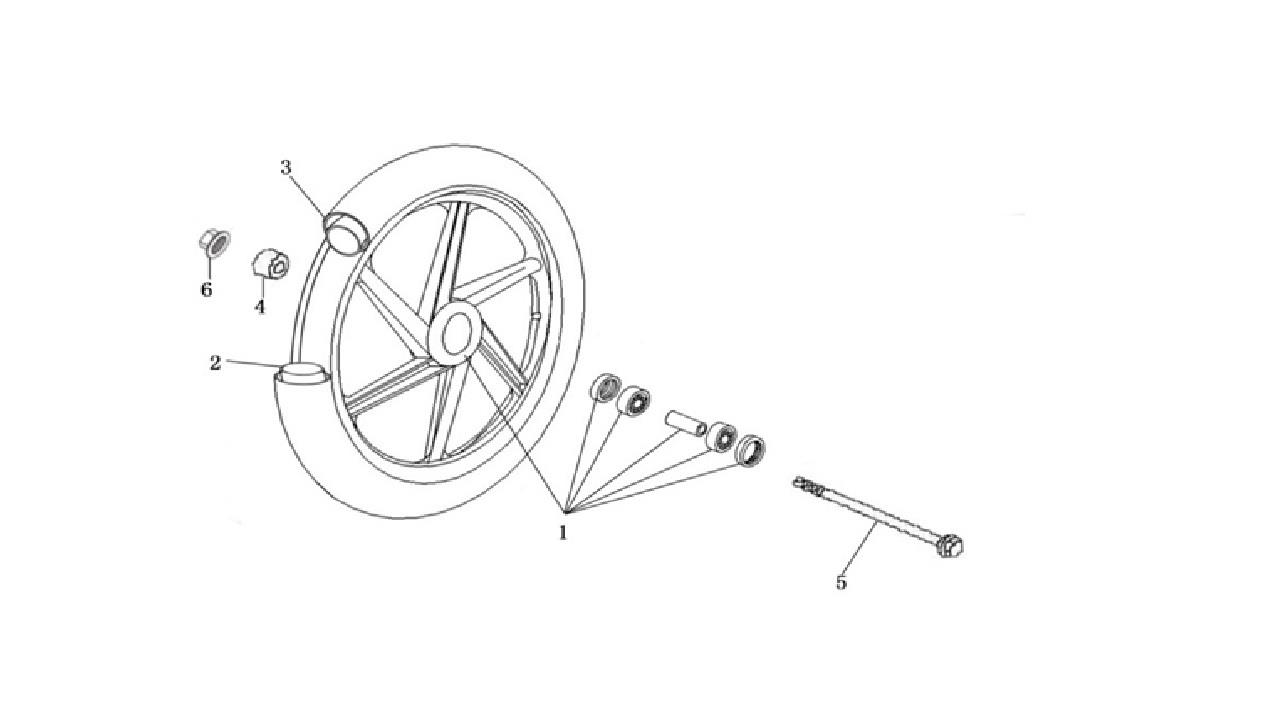 ÖN TEKER MİLİ VE BURCU ( EGE100 )