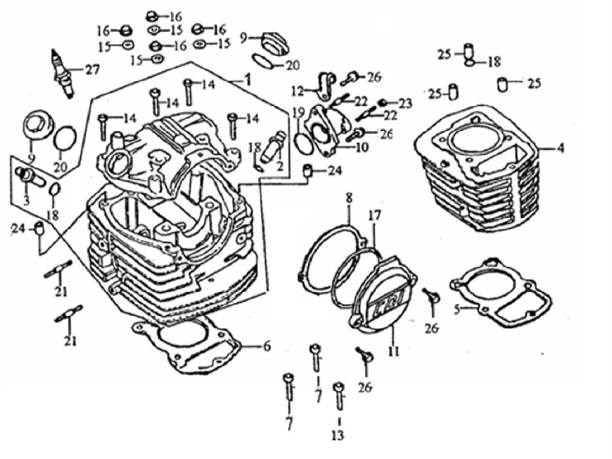 SİLİNDİR 125CC (TK03)
