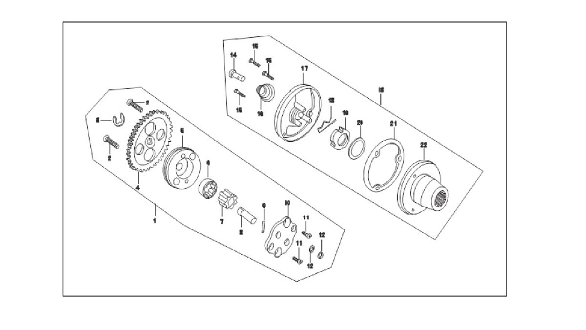 YAĞ POMPASI ( RK150 )