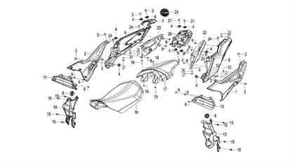ARKA YAN PANEL (TNT125)