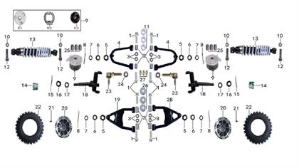 ÖN ROT BAŞI (HUSSAR135)