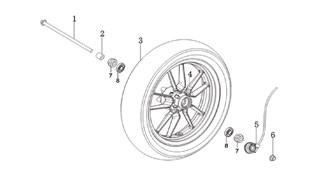 TEKER MİLİ ve SOMUNU (RN180)