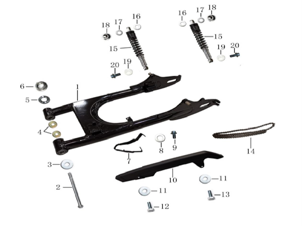 ARKA AMORTİSÖR TEK (TK03)
