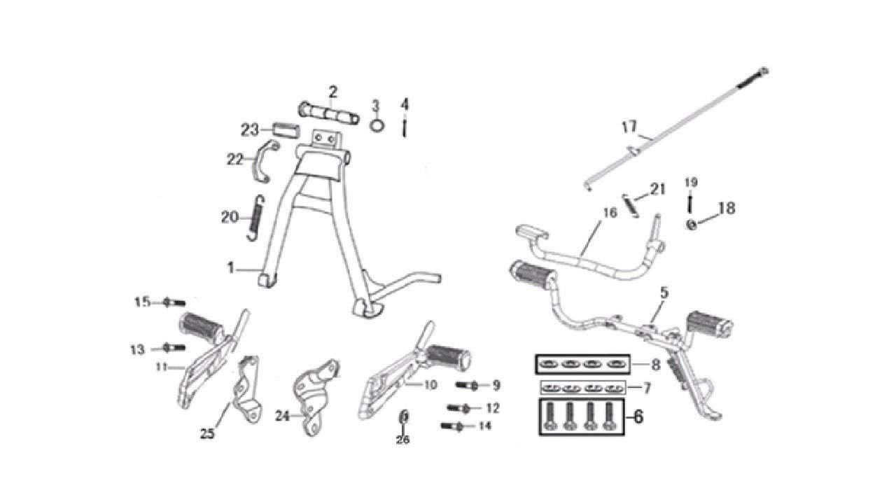 ARKA BASAMAK ve DESTEK DEMİRİ ( EGE100 )