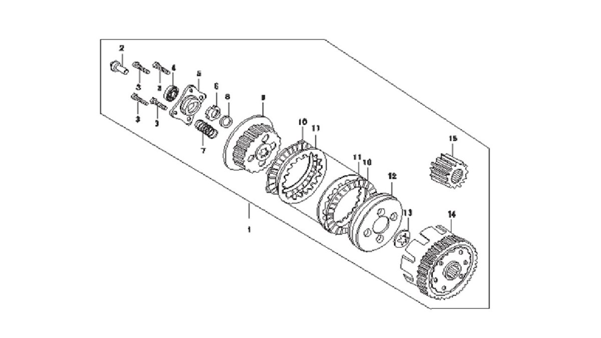 DEBRİYAJ ÖN DİŞLİ ( CR1 )
