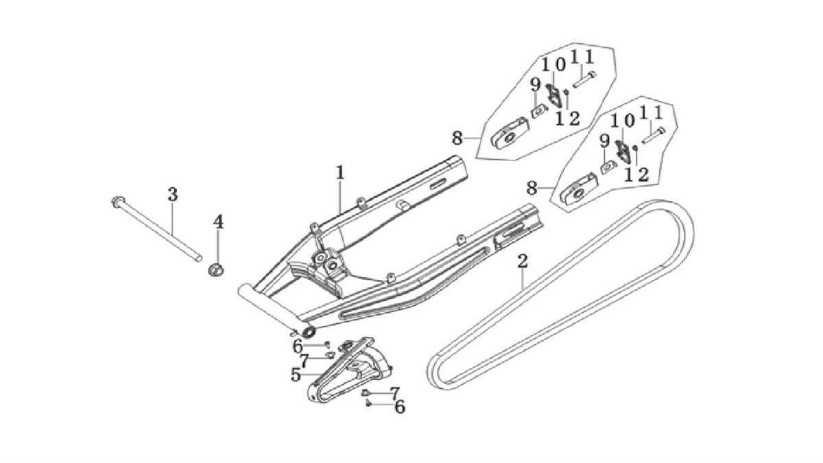 MOTOR ZİNCİRİ ( CR1 )