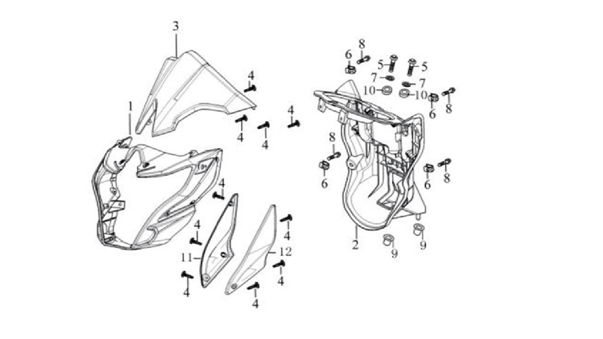 ÖN FAR PANEL DEKORU TKM ( CR1-S )