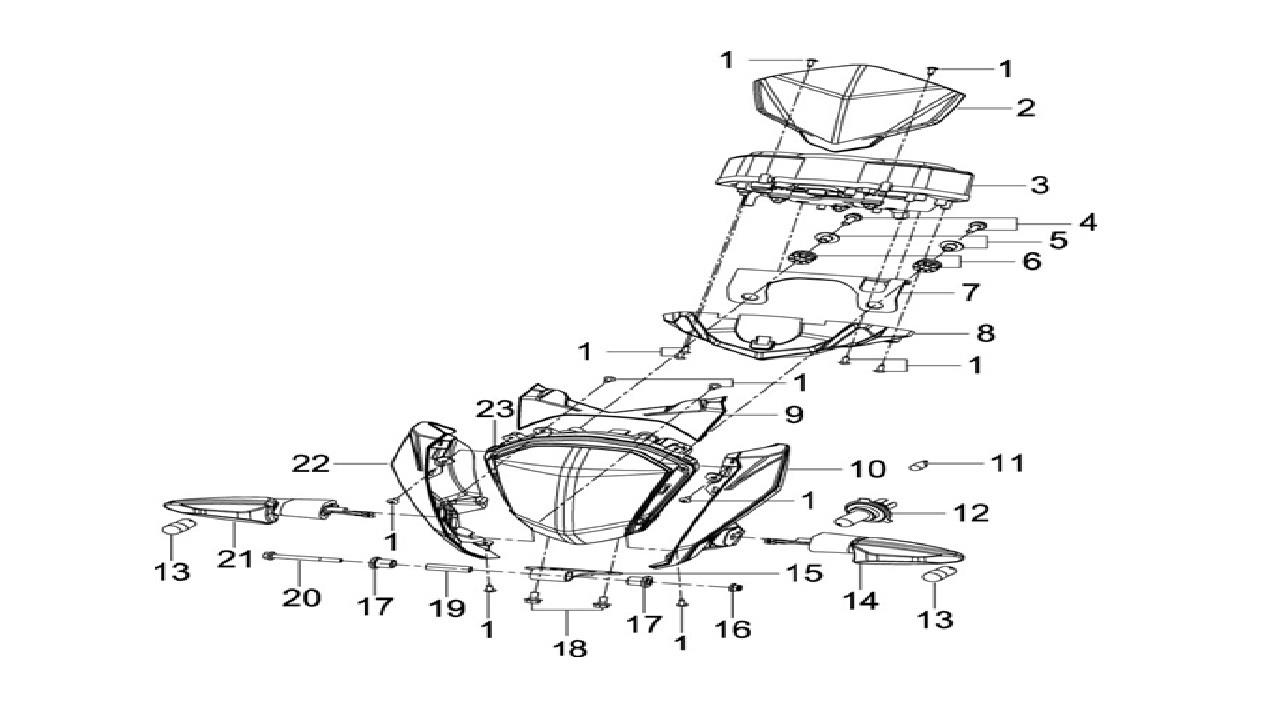 ÖN FAR PANELİ TAKIM ( TİTANİK 150-S )