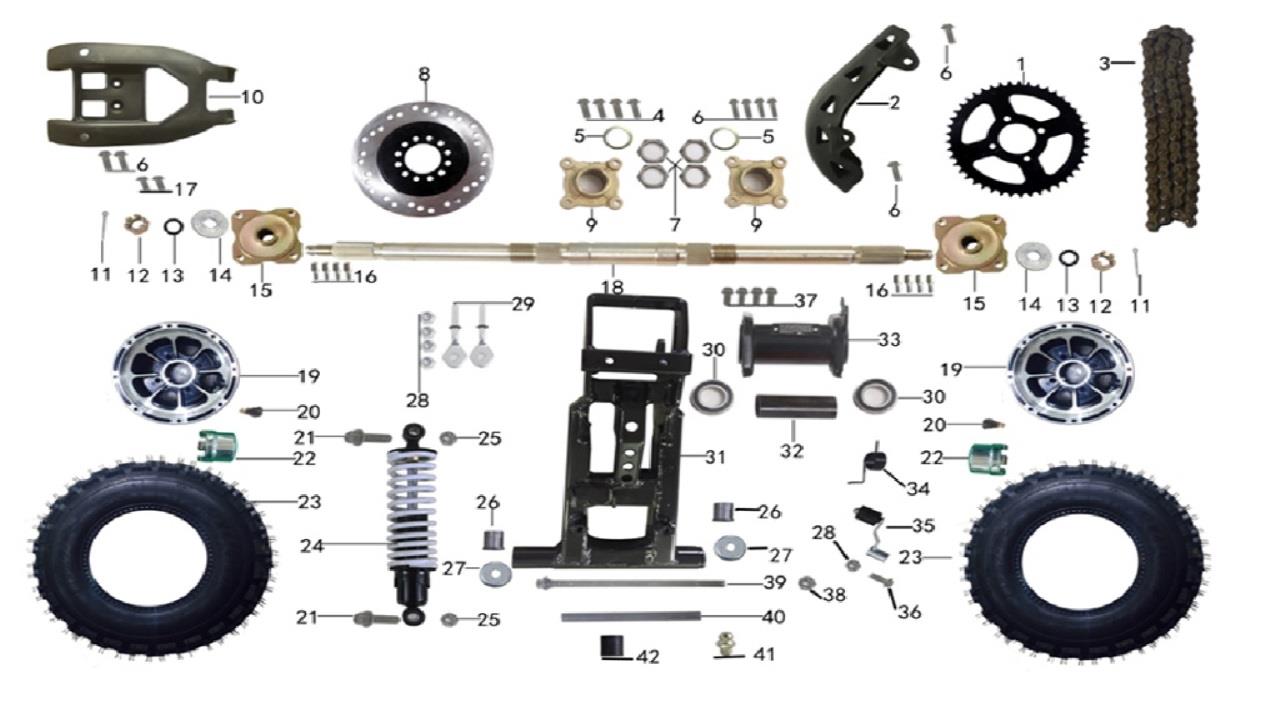 ÖN ZİNCİR DİŞLİSİ (HUSSAR135)