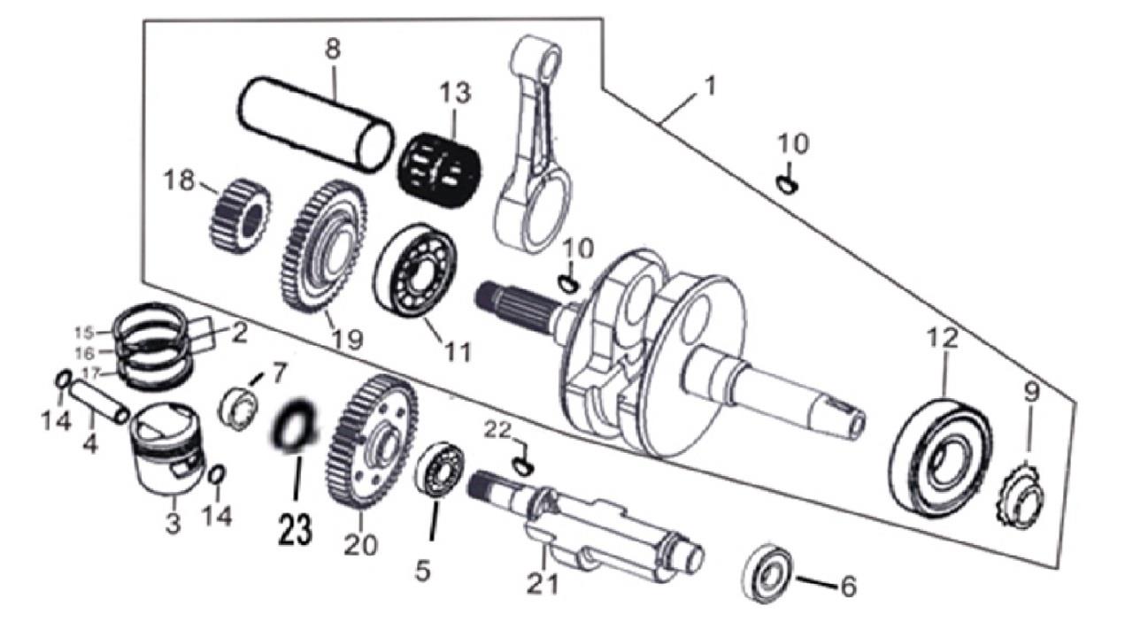 PİSTON SEKMAN TAKIM (RT250)