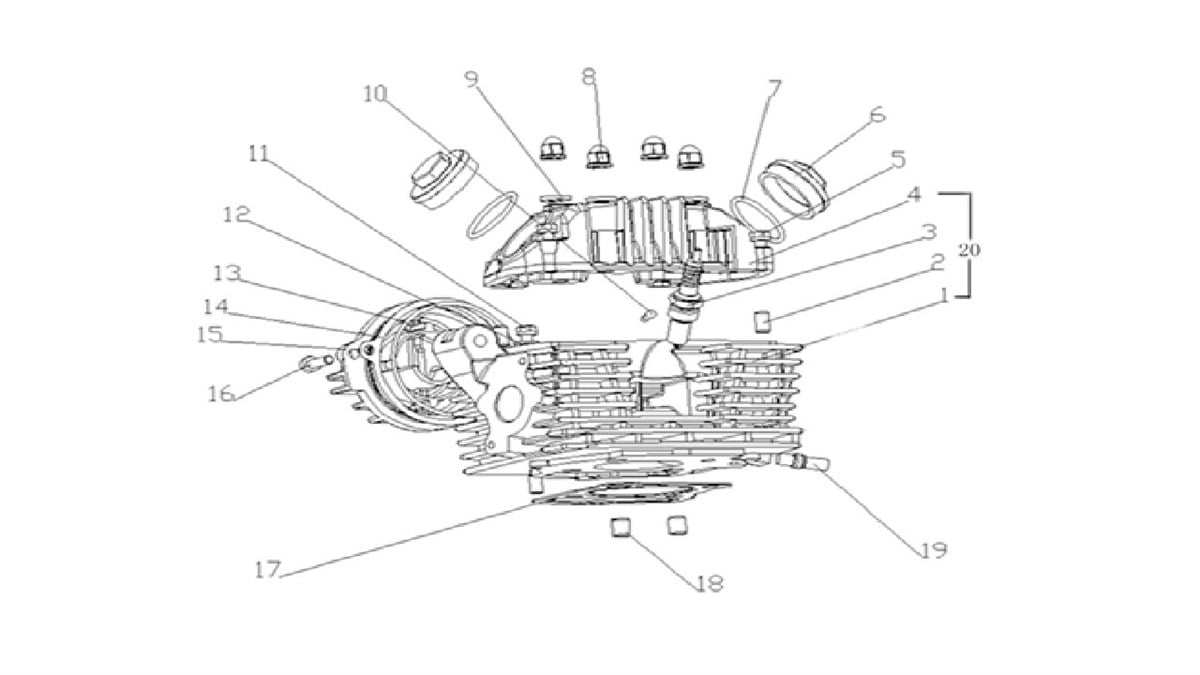 SİLİNDİR CONTASI ÜST (RN180)