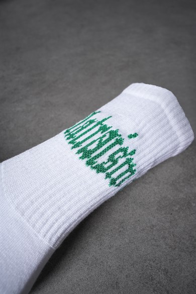 Beyaz Slatraism Çorap