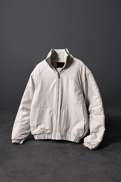 Erkek Bej Dolumlu Bomber Mont
