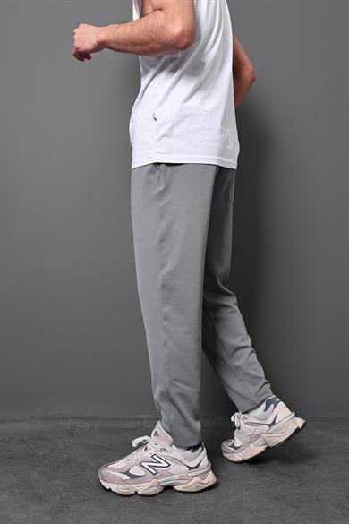 Erkek Füme Gipeli Havuç Paça Regular Fit Pantolon