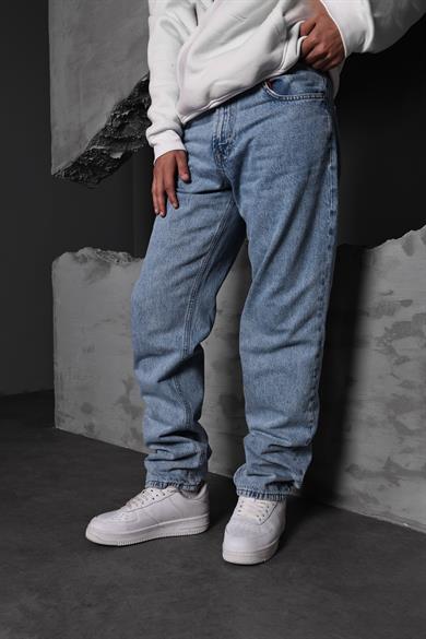 Erkek Kardesen Efektli Straight Fit Pantolon